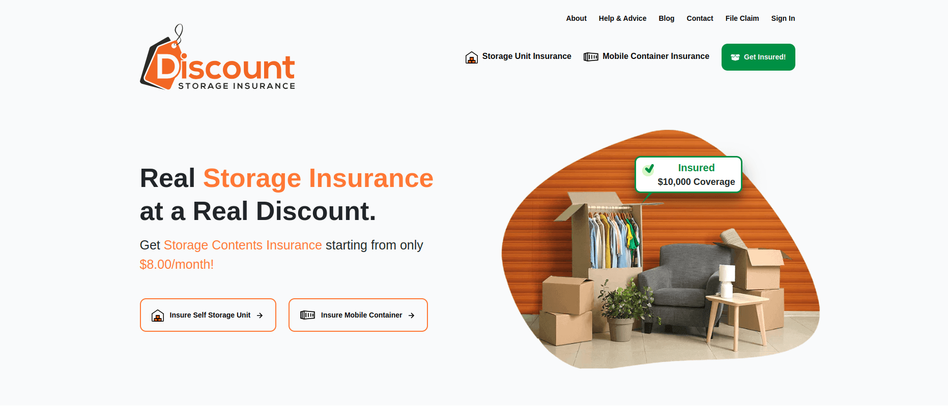 Discount Storage Insurance
